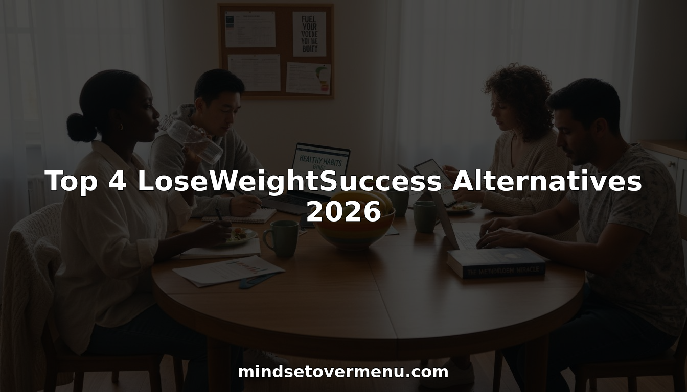 People reviewing weight loss program alternatives