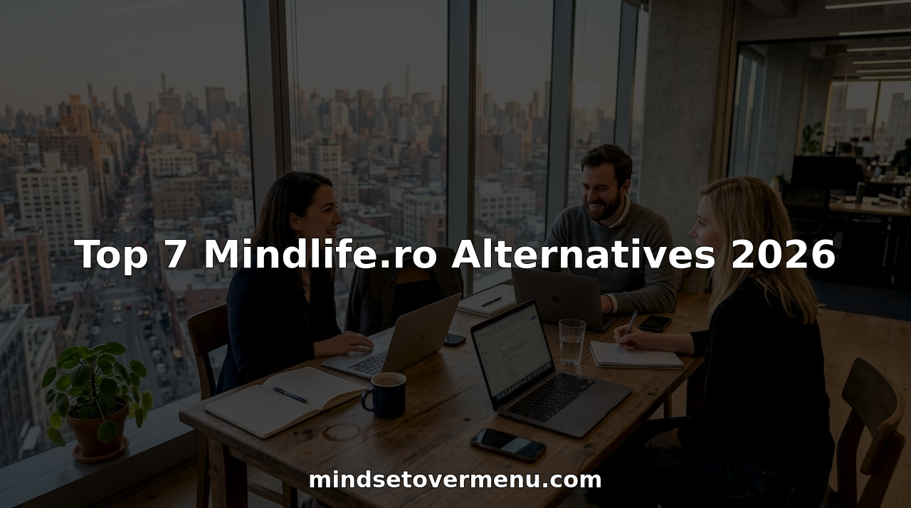 Adults discussing mental health service options